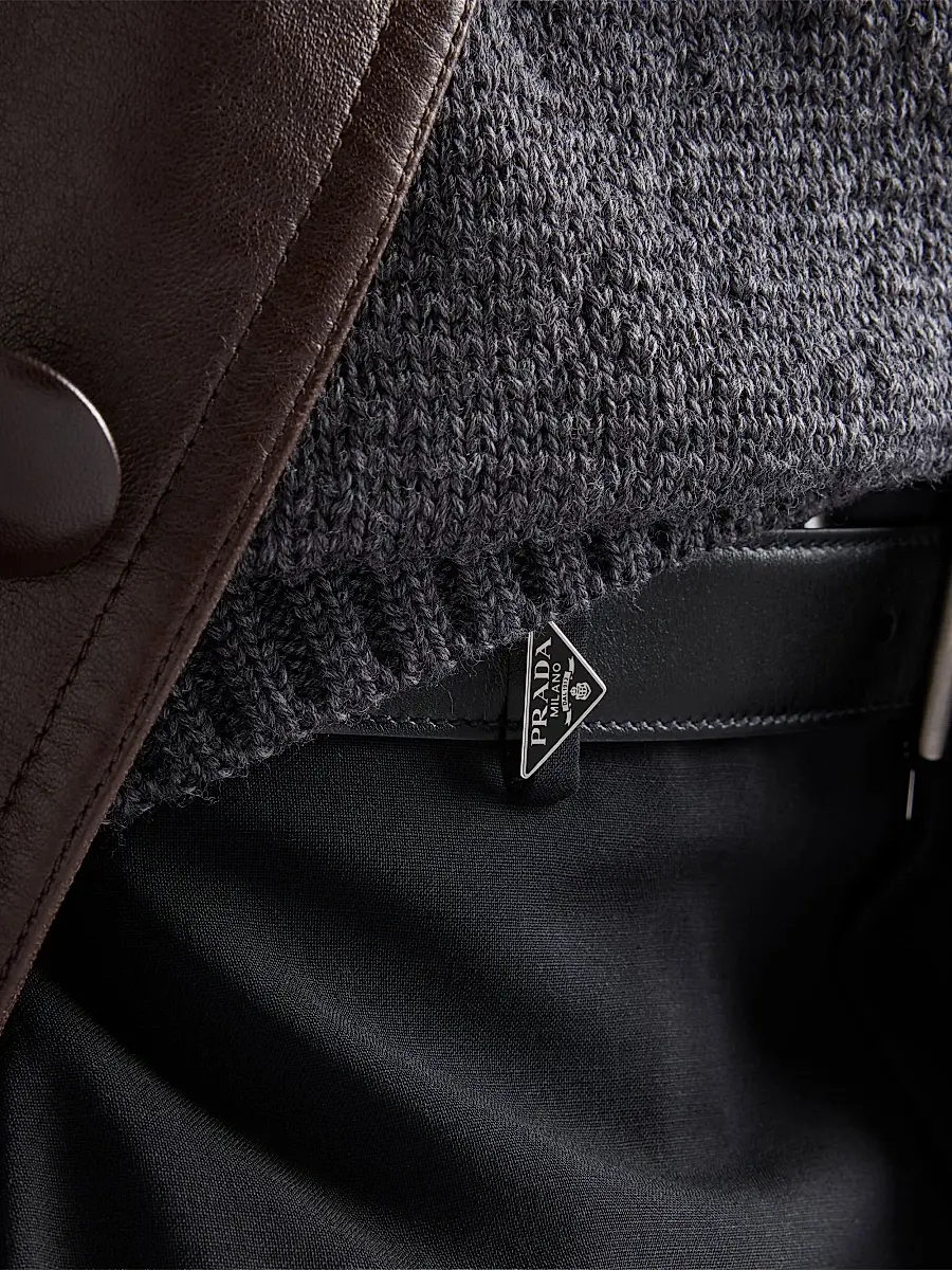Prada Men's Mohair Wool Pants | Thumbnail 6 Prada Men's Mohair Wool Pants | Thumbnail 6
