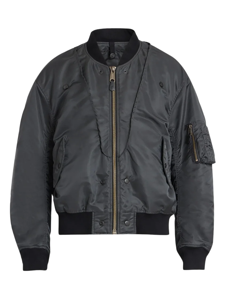 Men's Reversible Quilted Bomber Jacket Men's Reversible Quilted Bomber Jacket