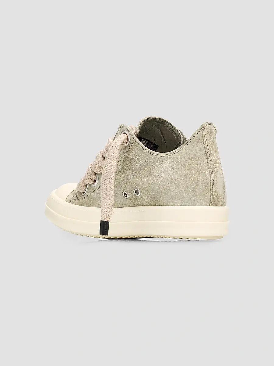 Rick Owens Women's Jumbolace Suede Low-Top Sneakers | Thumbnail 2