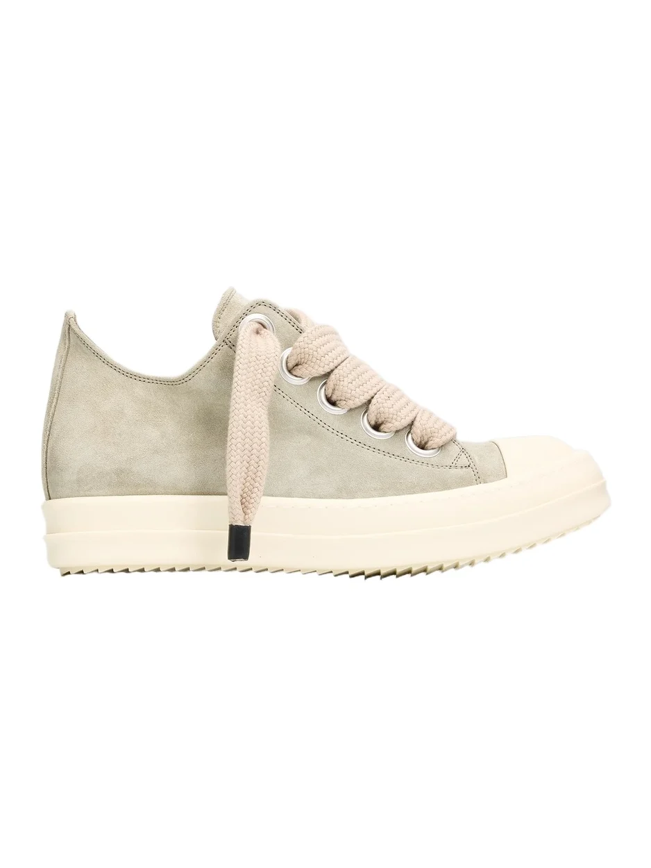 Rick Owens Women's Jumbolace Suede Low-Top Sneakers