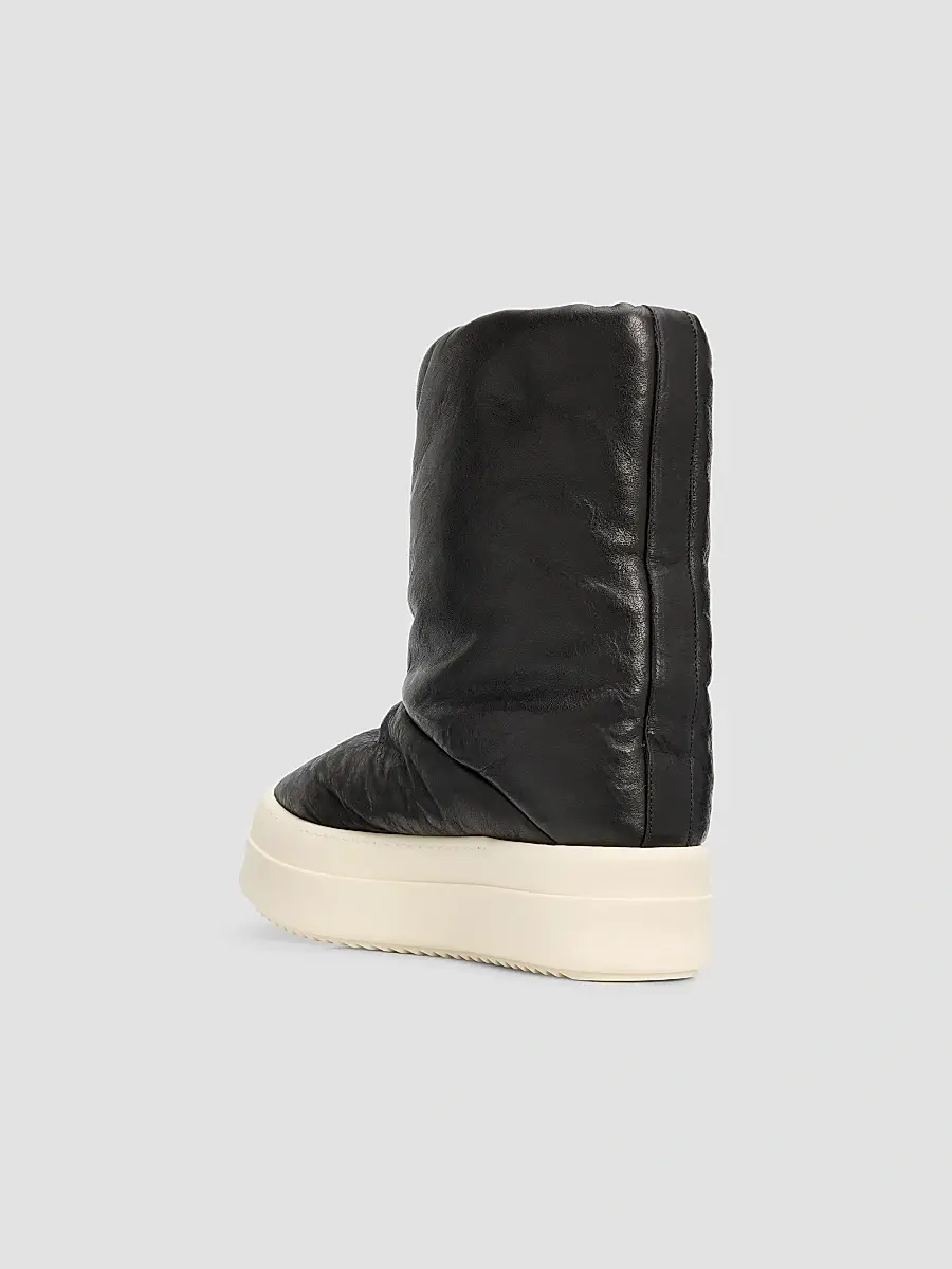 Rick Owens Women's Mega Bumper Lunar Leather Boots | Thumbnail 2
