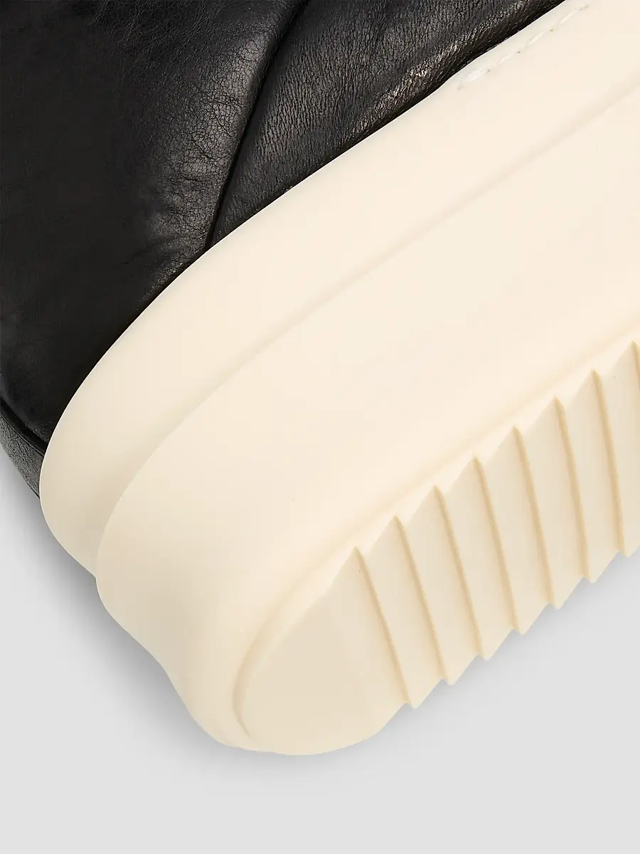 Rick Owens Women's Mega Bumper Lunar Leather Boots | Thumbnail 3