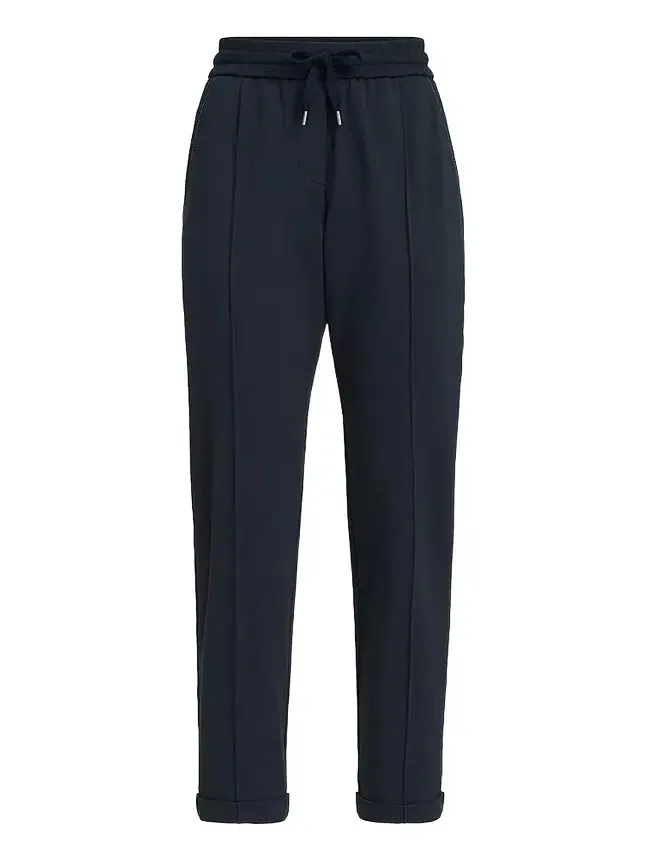 Women's Stretch Cotton Lightweight French Terry Track Trousers