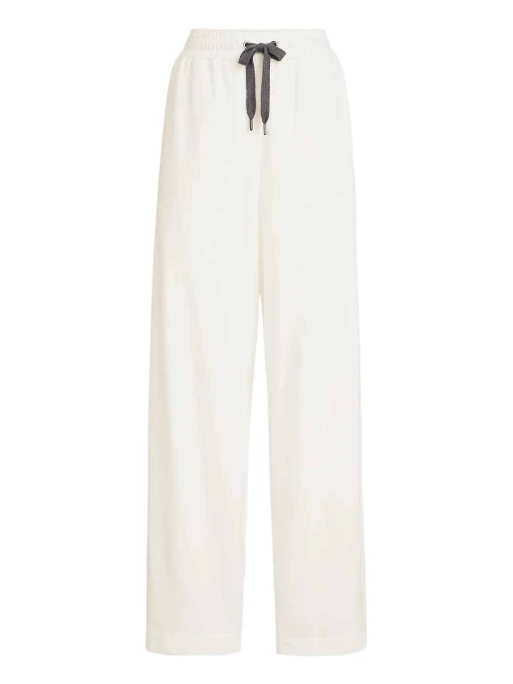 Brunello Cucinelli Women's Techno Cotton Piqué Track Trousers