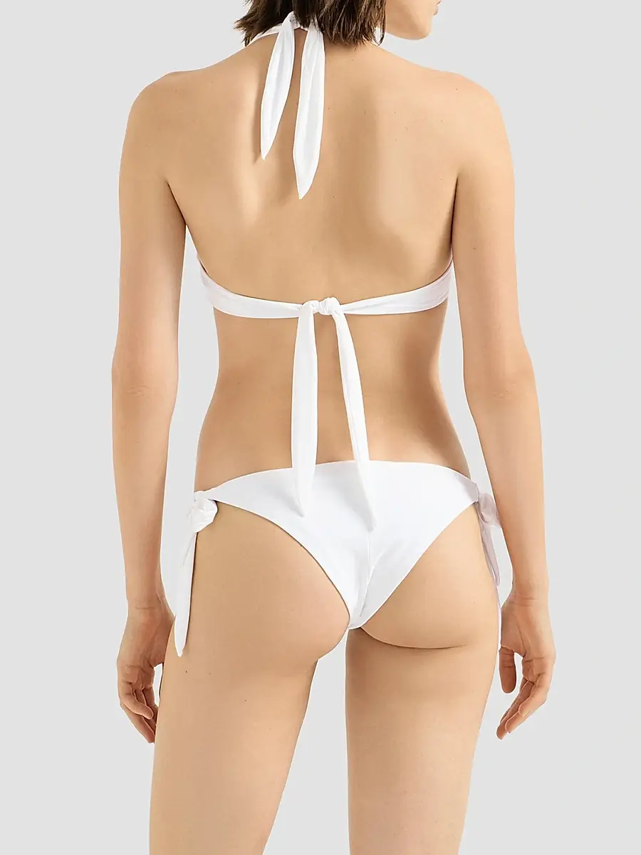 Brunello Cucinelli Women's Techno Jersey Bikini Top | Thumbnail 4 Brunello Cucinelli Women's Techno Jersey Bikini Top | Thumbnail 4
