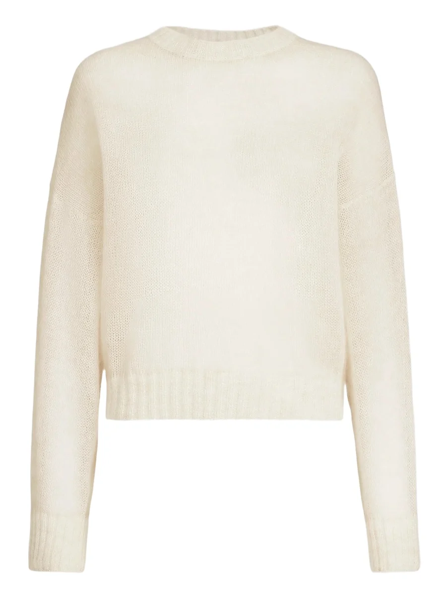 Brunello Cucinelli Women's Mohair and Wool Sweater - Ivory