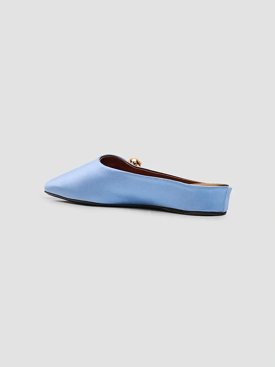 Herbert Levine Women's Sleep On It 25MM Satin Mules | Thumbnail 4