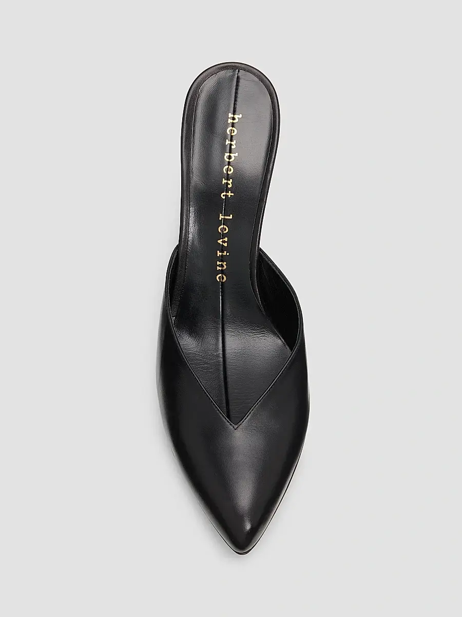Herbert Levine Women's Sitting Pretty 95MM Leather Mules | Thumbnail 6 Herbert Levine Women's Sitting Pretty 95MM Leather Mules | Thumbnail 6