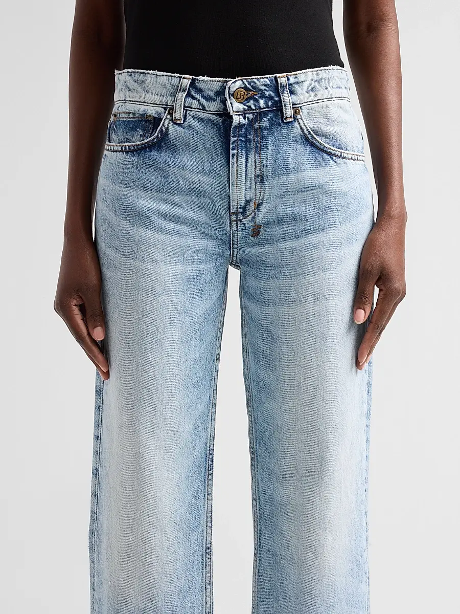 Ksubi Women's Pinup Denim Mid-Rise Straight-Leg Jeans | Thumbnail 5 Ksubi Women's Pinup Denim Mid-Rise Straight-Leg Jeans | Thumbnail 5
