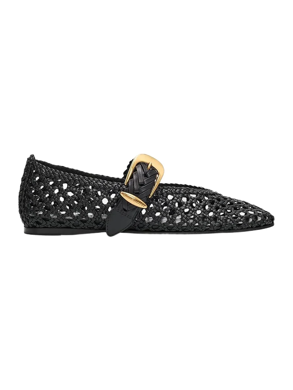 Zimmermann Women's Alchemy Leather Ballet Flats