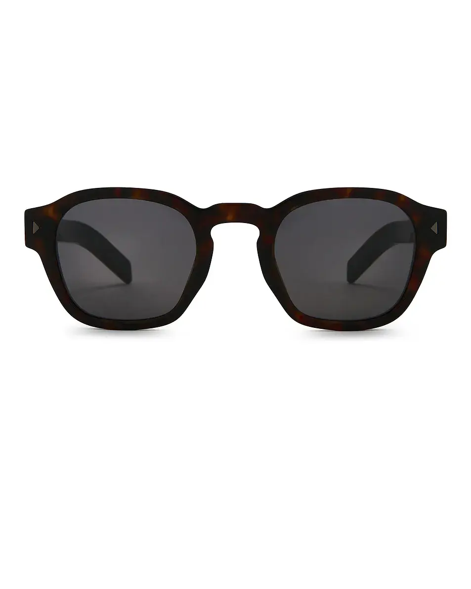 Prada Round Frame Sunglasses in Brown Tortoise | Thumbnail 2 Prada Round Frame Sunglasses in Brown Tortoise | Thumbnail 2
