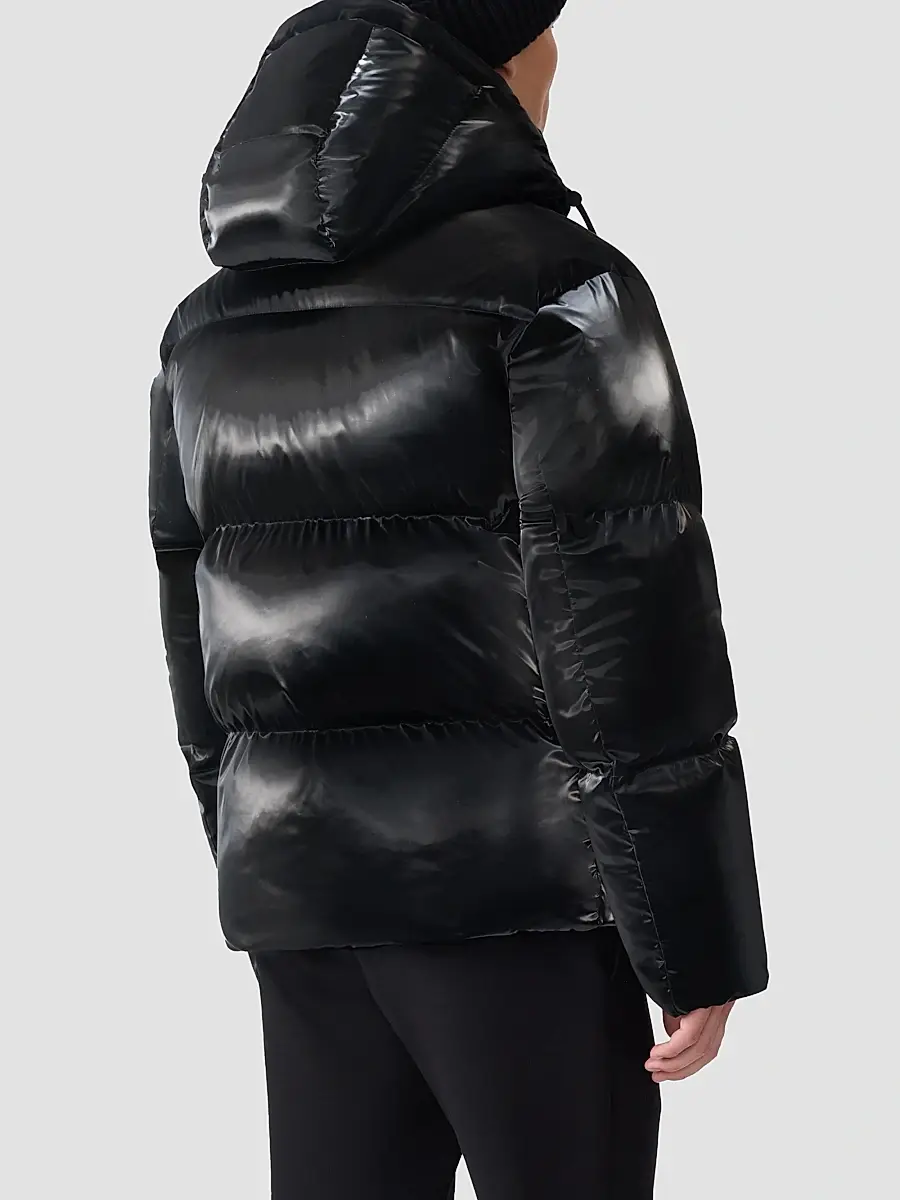 Mackage Men's Kent High-Gloss Hooded Down Jacket | Thumbnail 3 Mackage Men's Kent High-Gloss Hooded Down Jacket | Thumbnail 3