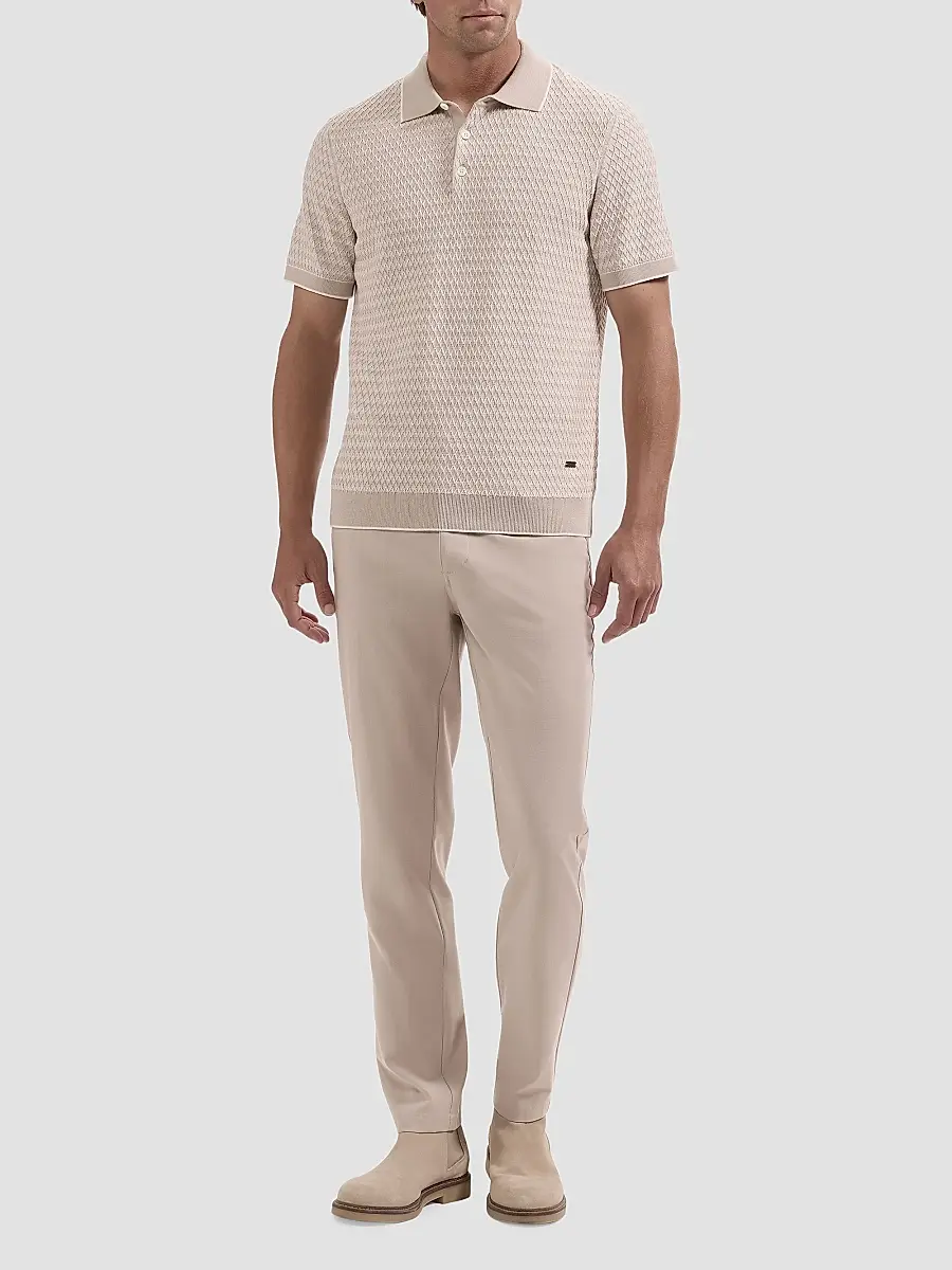 Bugatchi Men's Cotton Knit Polo Sweater | Thumbnail 2 Bugatchi Men's Cotton Knit Polo Sweater | Thumbnail 2