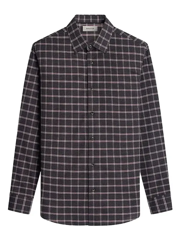 Men's Julian Woven Shaped Cotton-Cashmere Shirt Men's Julian Woven Shaped Cotton-Cashmere Shirt