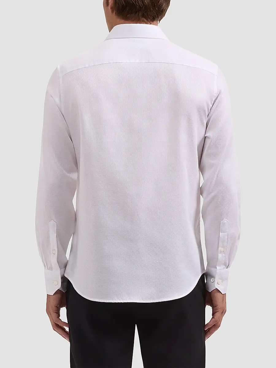 Bugatchi Men's Julian Woven Shaped-Fit Sport Shirt | Thumbnail 3 Bugatchi Men's Julian Woven Shaped-Fit Sport Shirt | Thumbnail 3