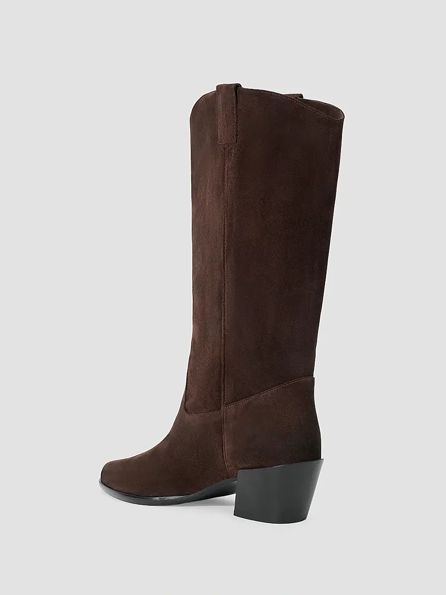 Staud Women's Monty 80MM Suede Boots | Thumbnail 3 Staud Women's Monty 80MM Suede Boots | Thumbnail 3