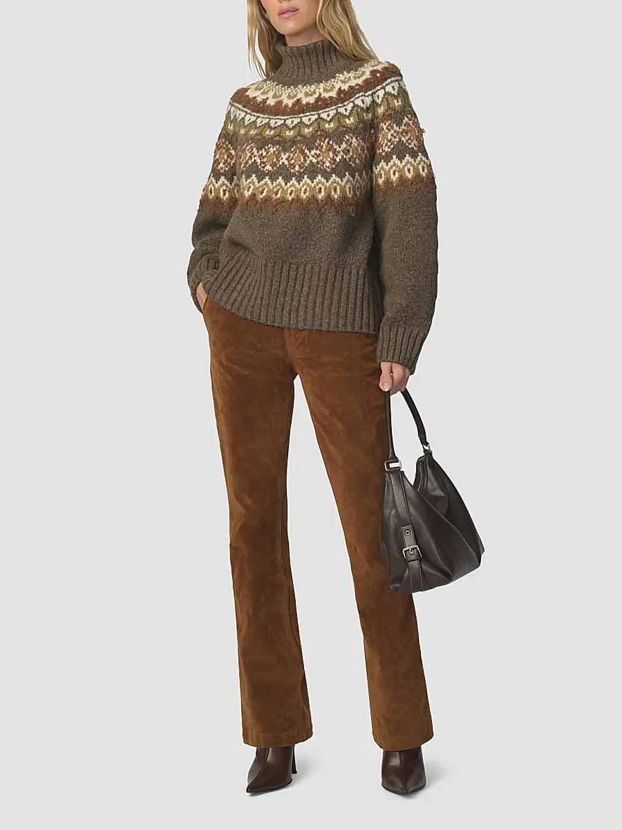 Joe's Jeans Women's The Elva Fair Isle-Style Sweater | Thumbnail 2