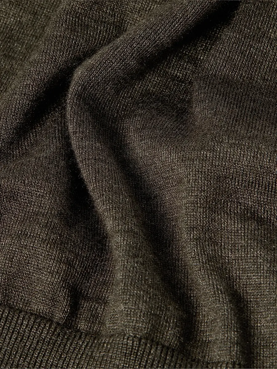 Zegna Men's Cashseta Crewneck Sweater | Thumbnail 5