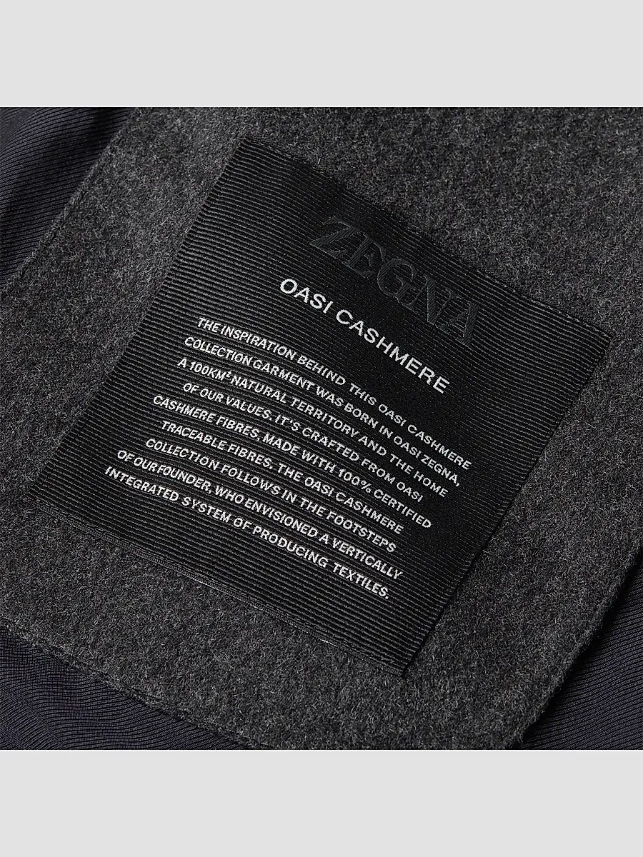 Zegna Men's Oasi Cashmere Jacket | Thumbnail 4