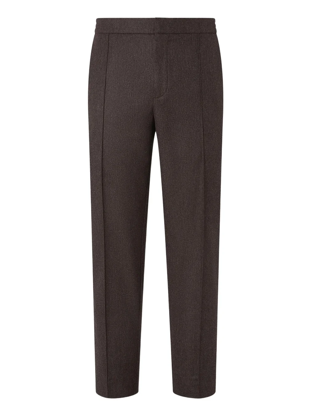 Men's Wool, Silk and Cashmere Pants - Dark Brown Men's Wool, Silk and Cashmere Pants - Dark Brown