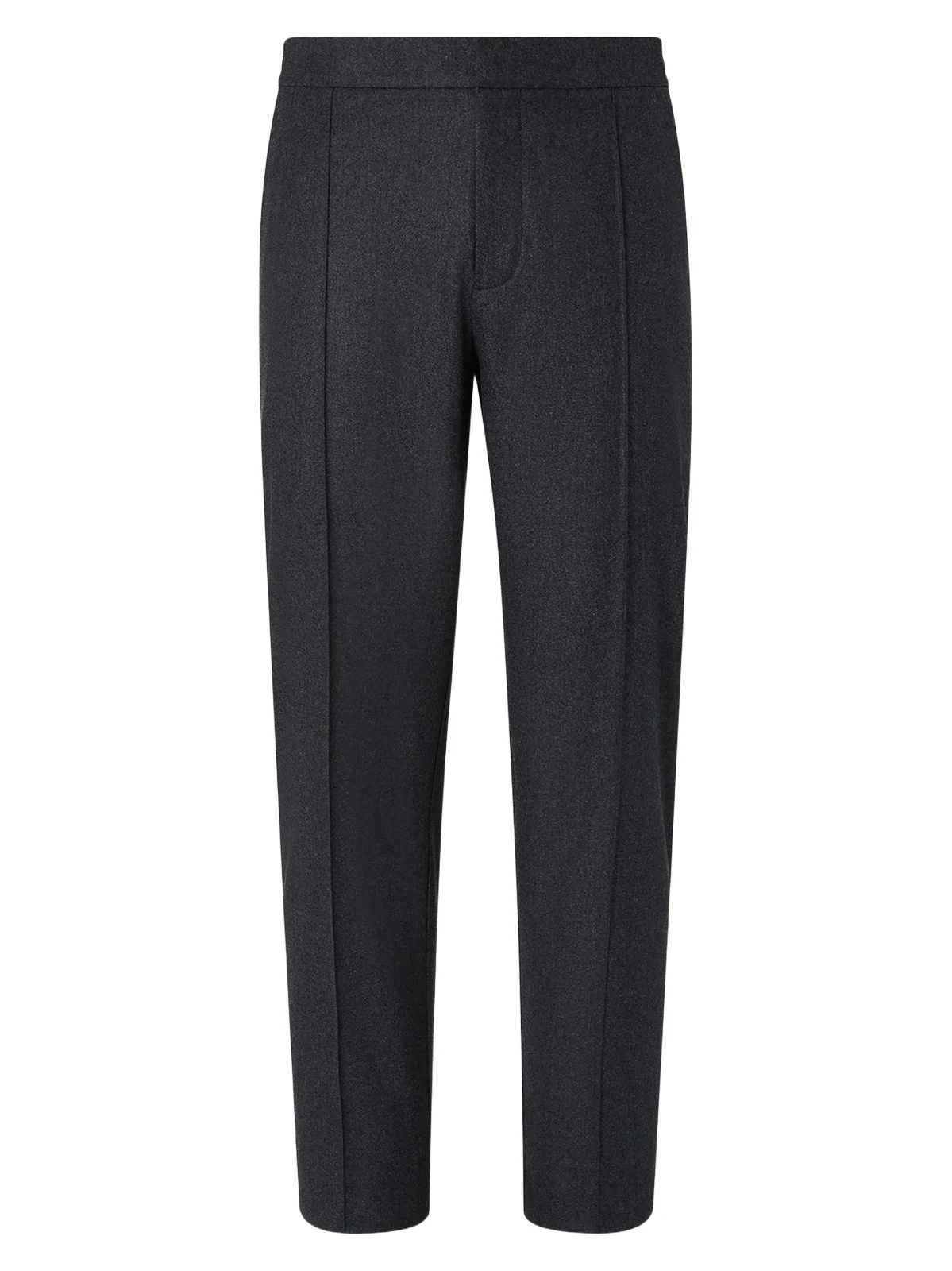 Zegna Men's Wool, Silk and Cashmere Pants - Dark Grey