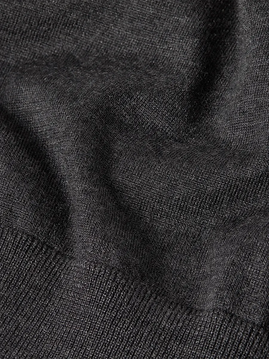 Zegna Men's Cashseta Turtleneck Sweater | Thumbnail 6 Zegna Men's Cashseta Turtleneck Sweater | Thumbnail 6