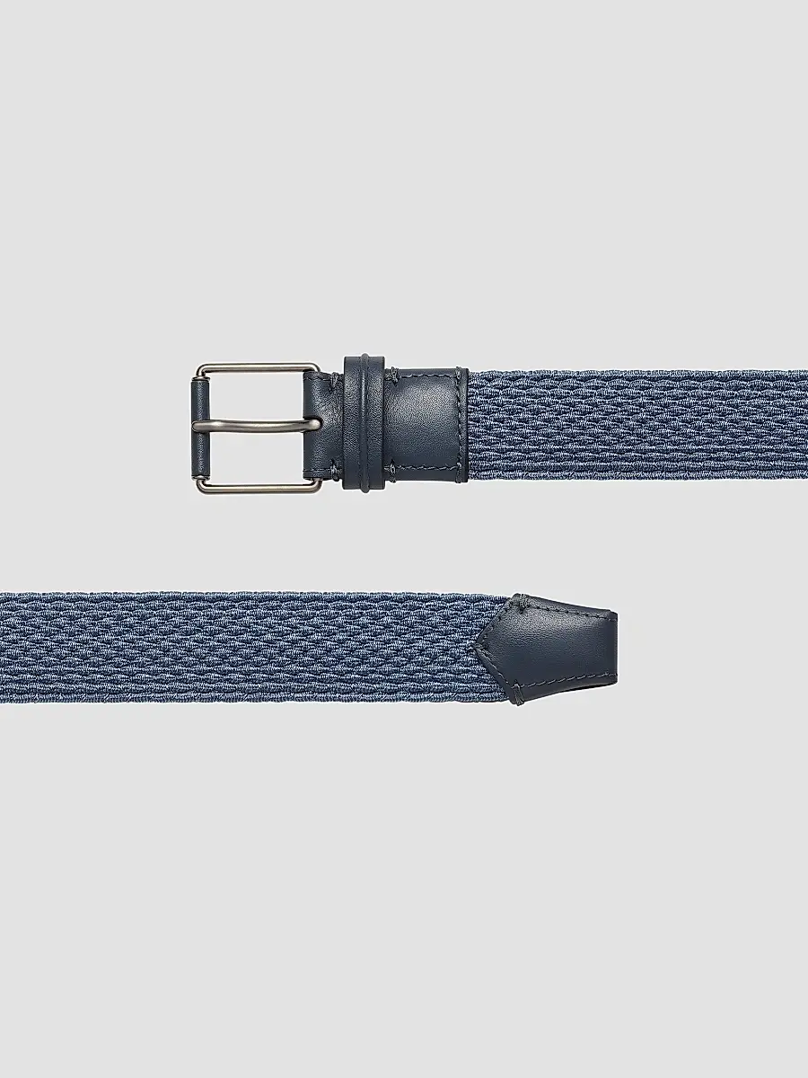Zegna Men's Rayon Belt | Thumbnail 3