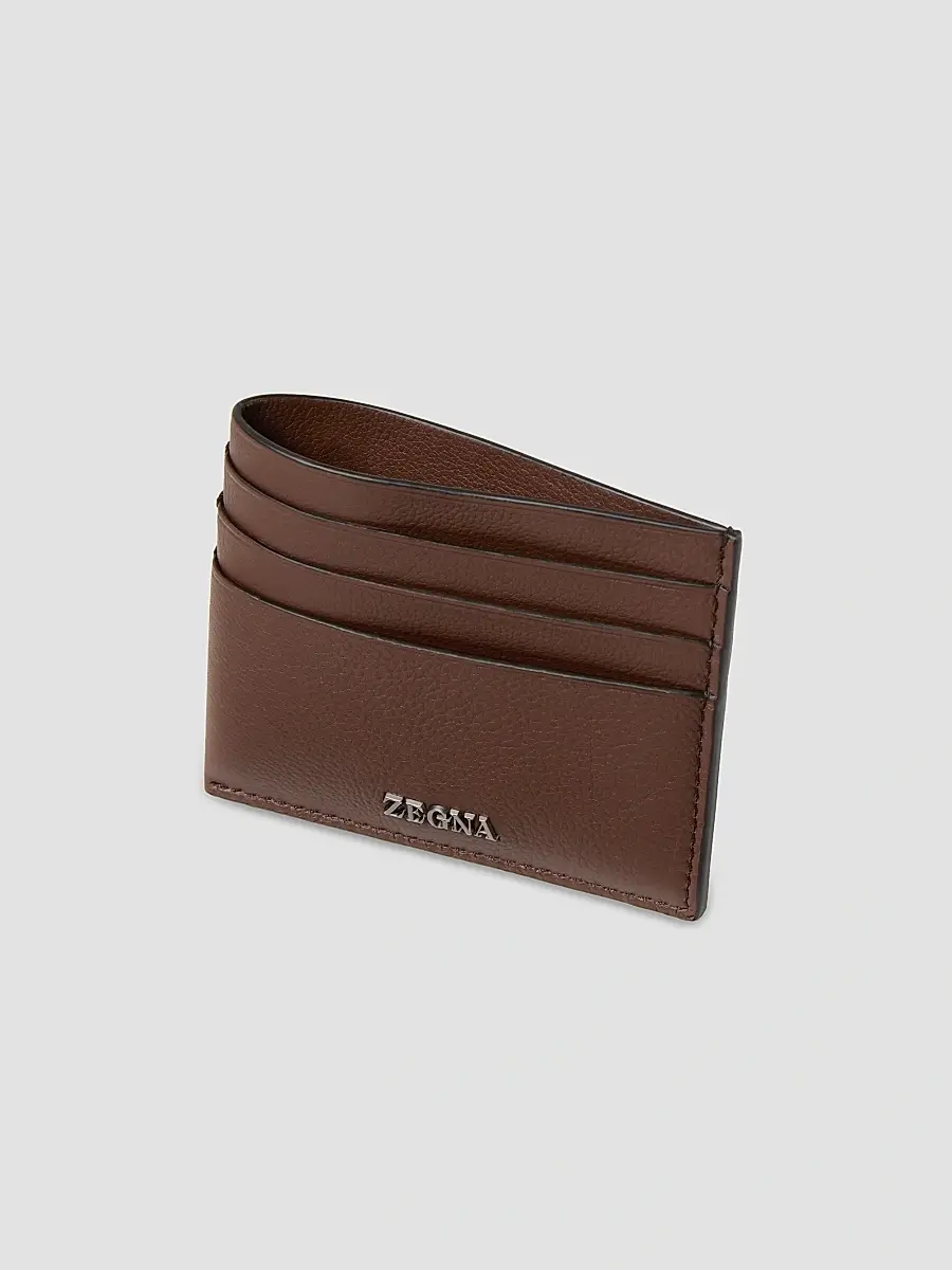 Zegna Men's Secondskin Card Case | Thumbnail 2 Zegna Men's Secondskin Card Case | Thumbnail 2