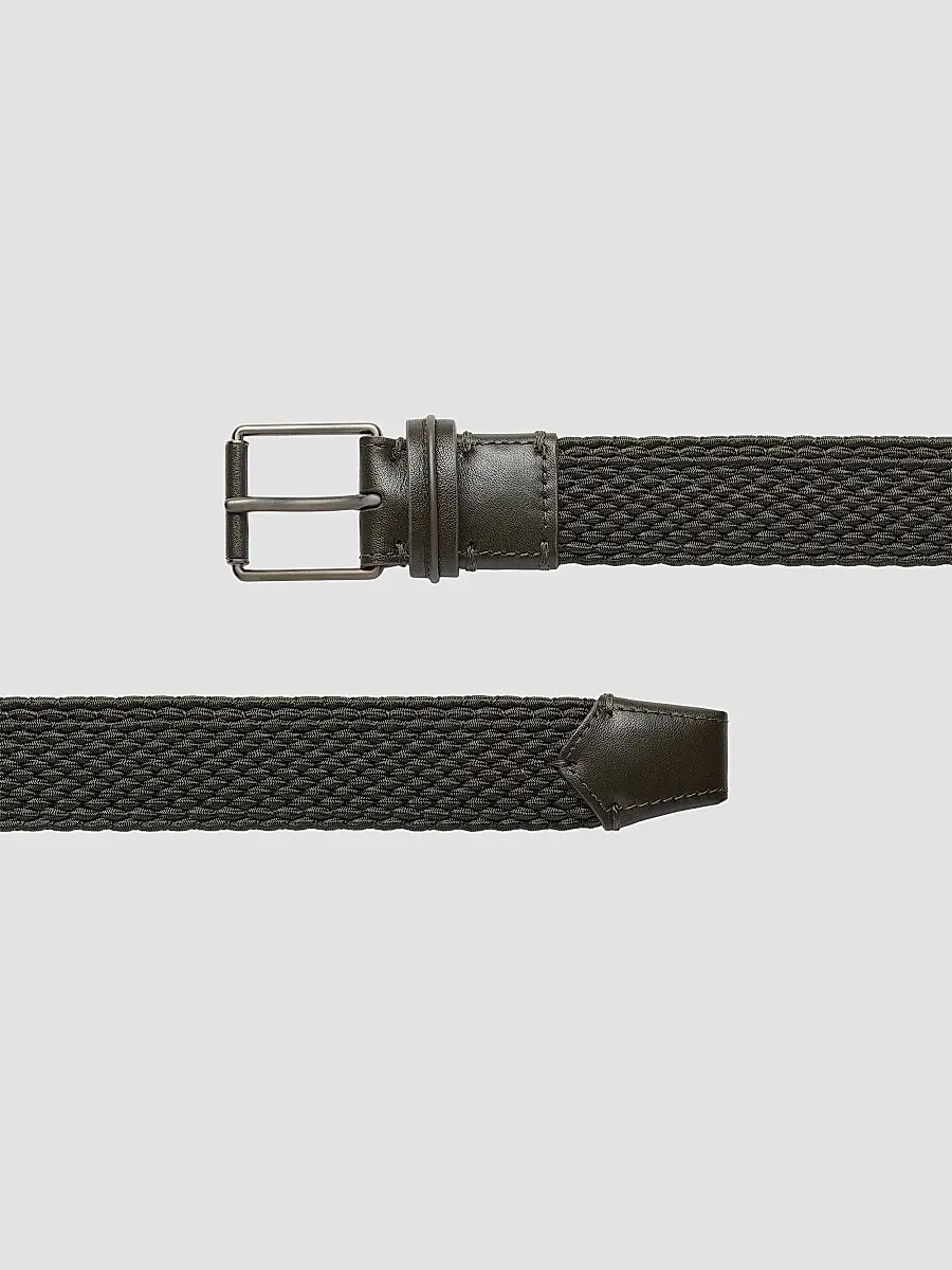 Zegna Men's Rayon Belt | Thumbnail 3