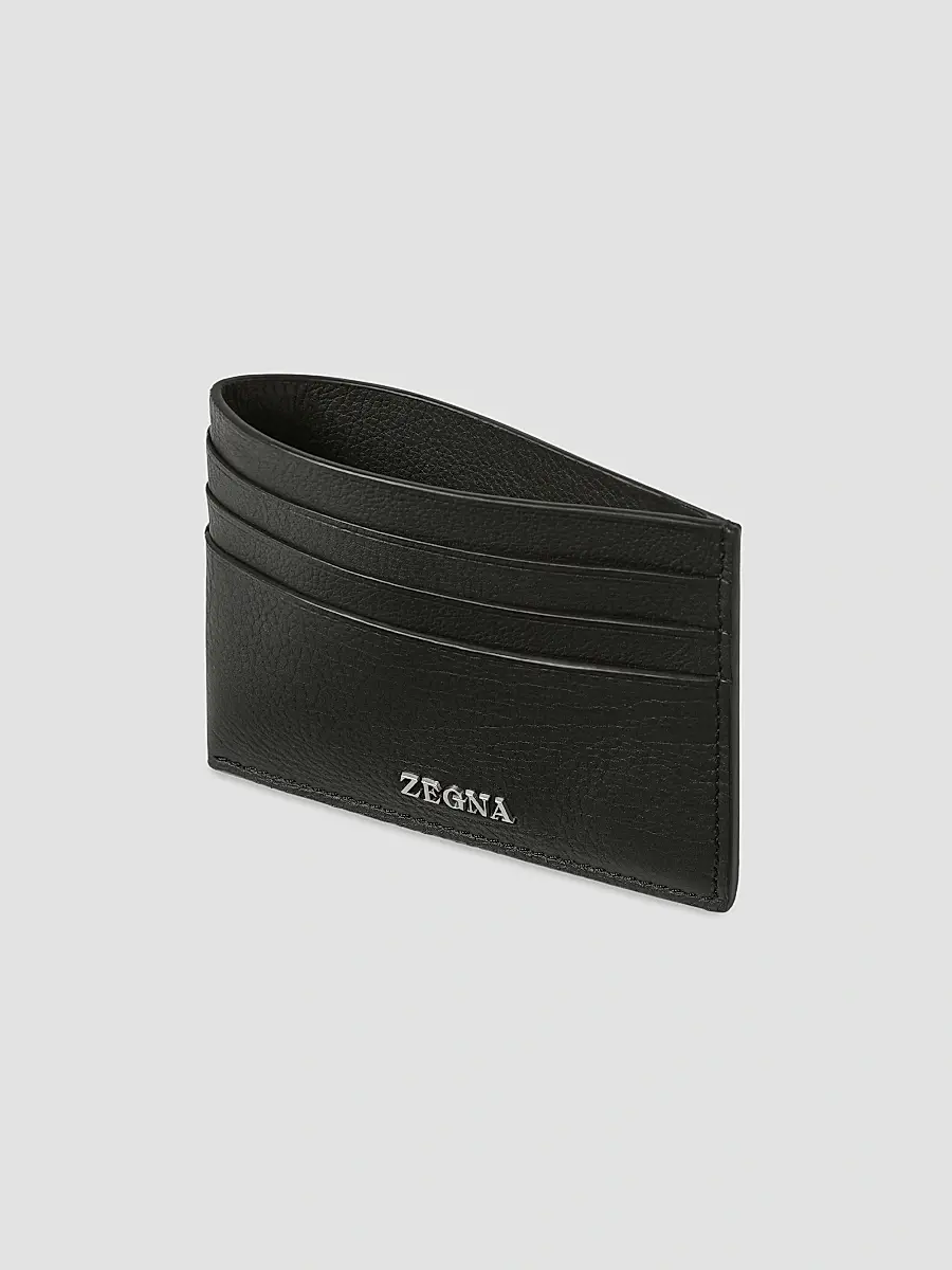 Zegna Men's Secondskin Card Case | Thumbnail 2 Zegna Men's Secondskin Card Case | Thumbnail 2