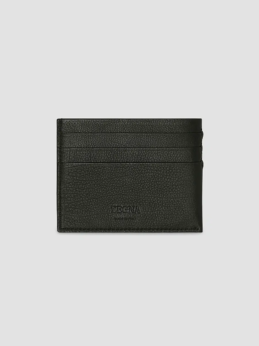 Zegna Men's Secondskin Card Case | Thumbnail 3 Zegna Men's Secondskin Card Case | Thumbnail 3