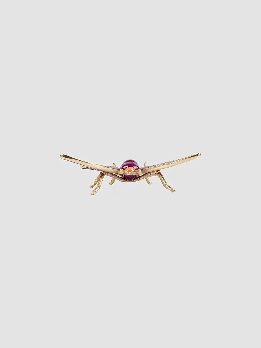 Jay Strongwater Rosey Moth Figurine | Thumbnail 5