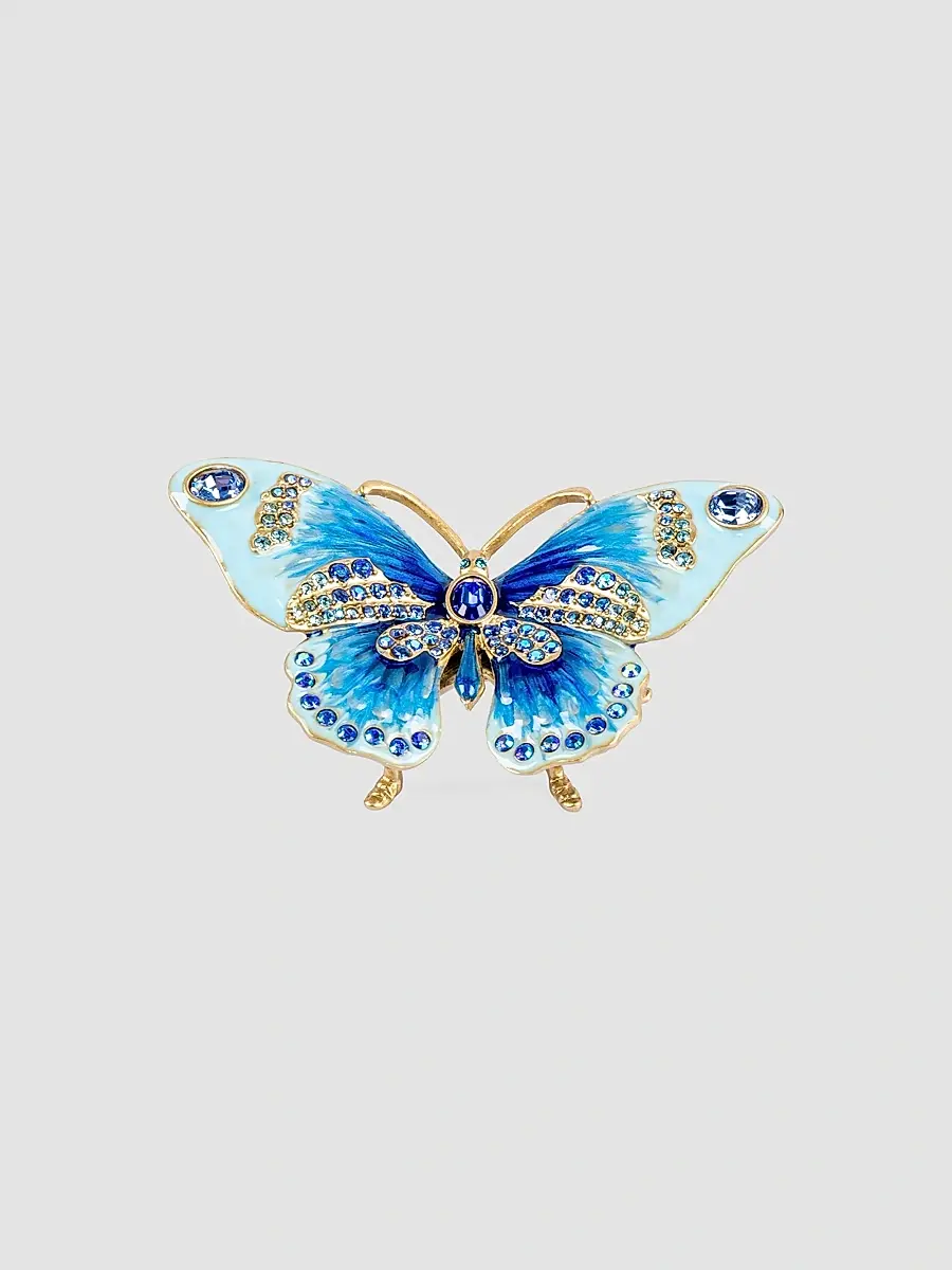 Jay Strongwater Madame Small Buttefly Figurine | Thumbnail 3 Jay Strongwater Madame Small Buttefly Figurine | Thumbnail 3