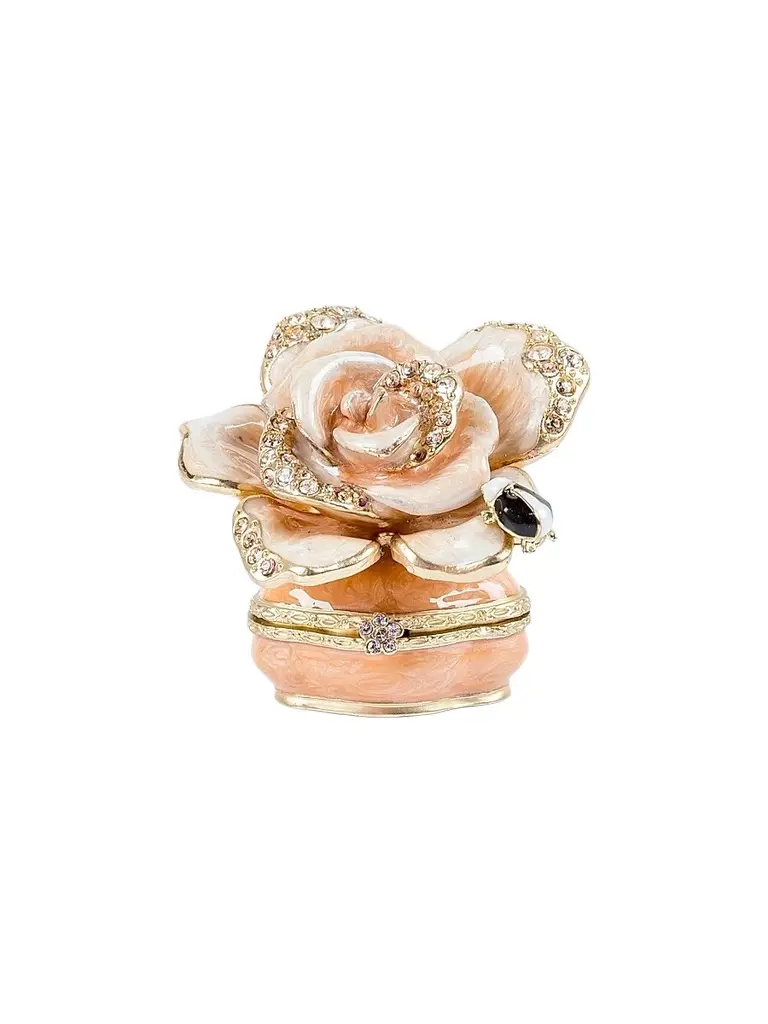 Jay Strongwater Rosalie Rose Box