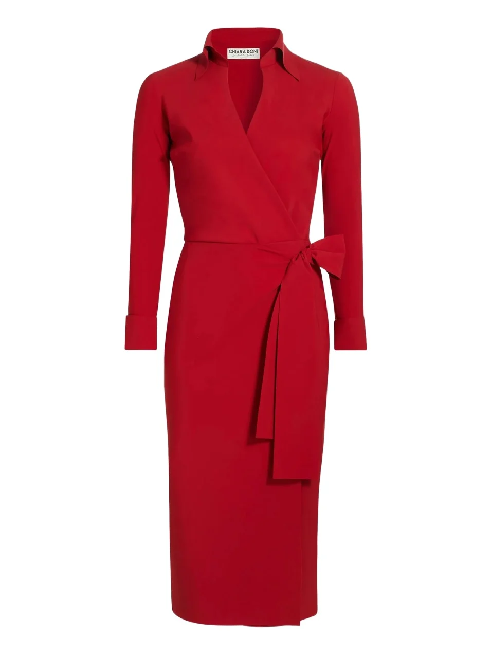 Chiara Boni La Petite Robe Women's Kamala Matte Jersey Wrap Dress