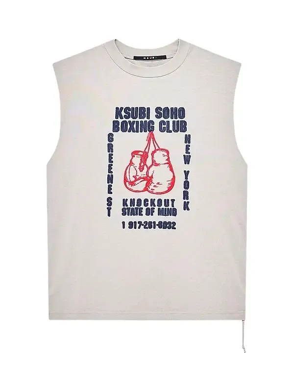Ksubi Men's Logo-Embroidered Cotton Jersey Tank