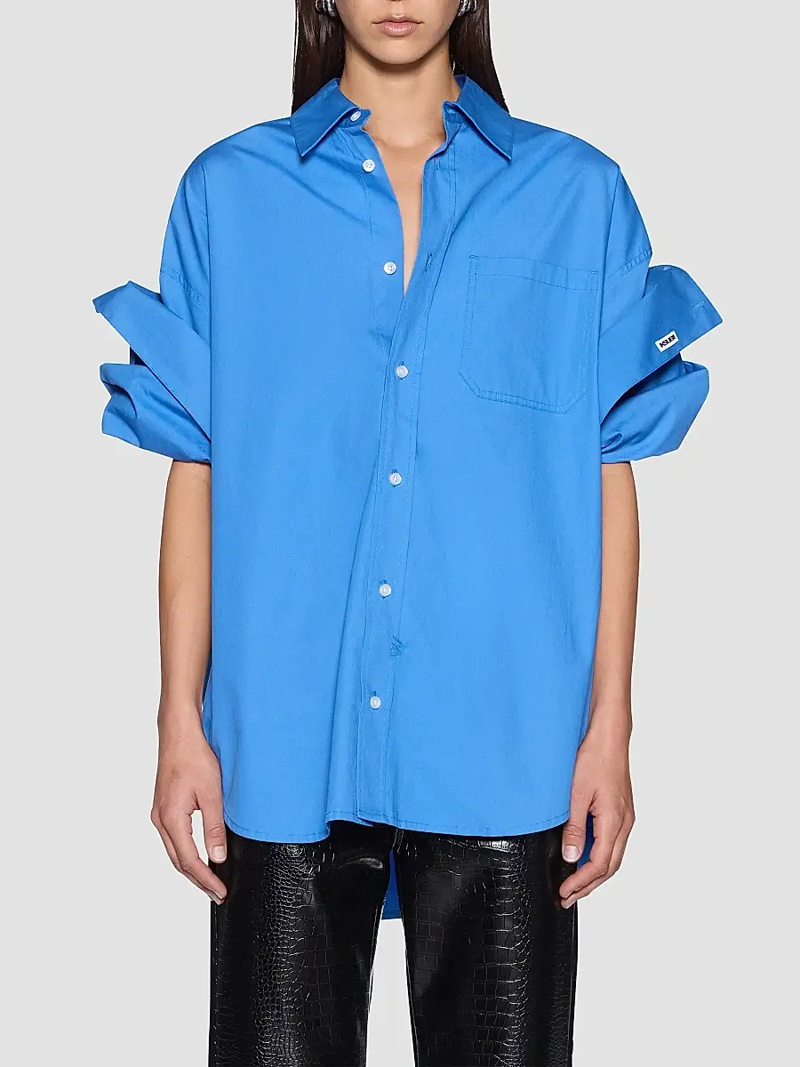 Ksubi Women's Astra Oversized Cotton Poplin Shirt | Thumbnail 5 Ksubi Women's Astra Oversized Cotton Poplin Shirt | Thumbnail 5