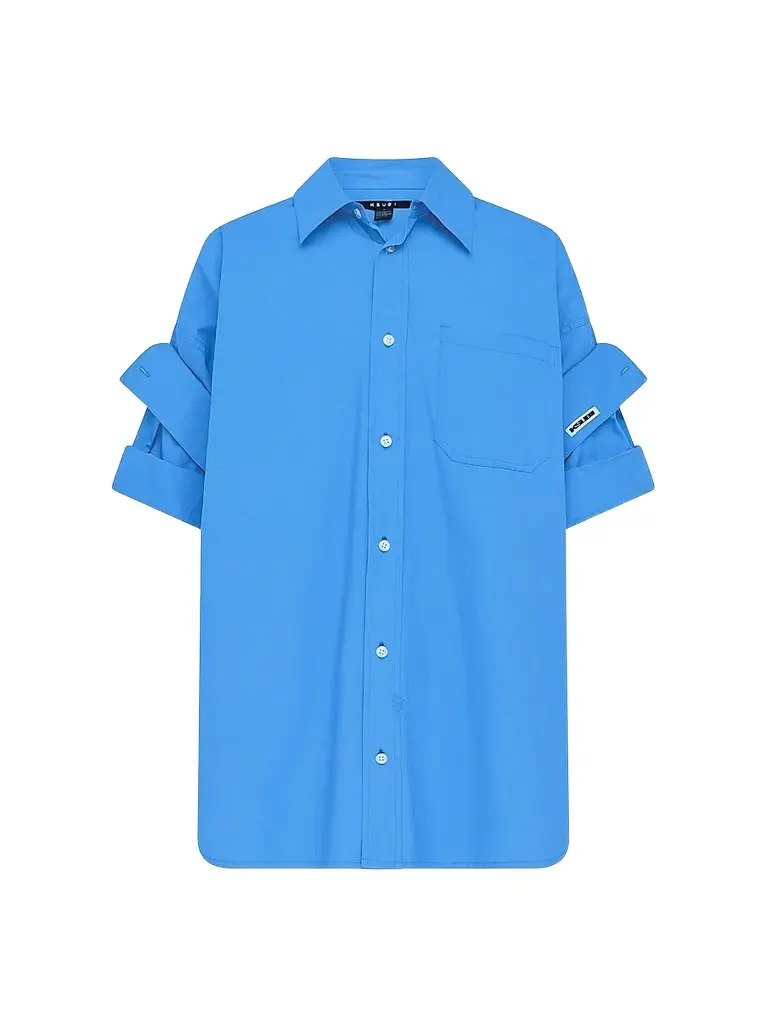 Ksubi Women's Astra Oversized Cotton Poplin Shirt