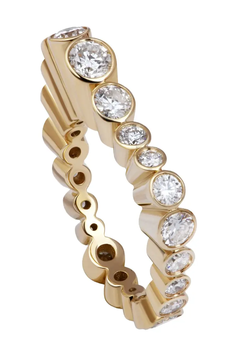 MAISON MARCELLE Diamond Serti Clos Bague Ring | Thumbnail 3 MAISON MARCELLE Diamond Serti Clos Bague Ring | Thumbnail 3