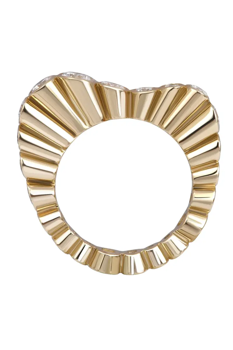 MAISON MARCELLE Diamond Serti Clos Bague Ring | Thumbnail 4 MAISON MARCELLE Diamond Serti Clos Bague Ring | Thumbnail 4