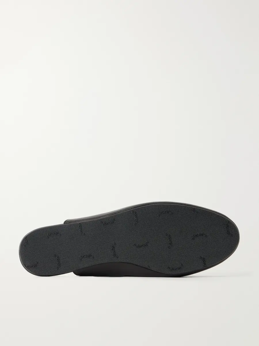 Auralee Leather Slippers - Men | Thumbnail 3 Auralee Leather Slippers - Men | Thumbnail 3