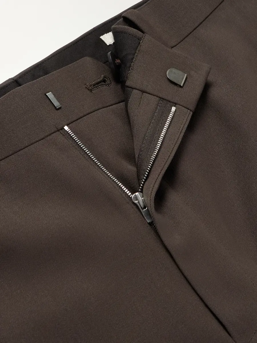 Auralee Straight-Leg Wool-Gabardine Trousers - Men | Thumbnail 5 Auralee Straight-Leg Wool-Gabardine Trousers - Men | Thumbnail 5