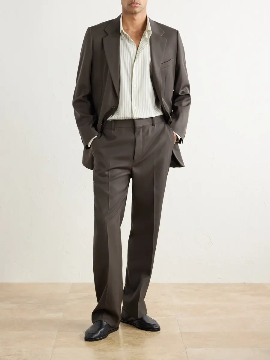 Auralee Wool-Gabardine Blazer - Men | Thumbnail 2 Auralee Wool-Gabardine Blazer - Men | Thumbnail 2