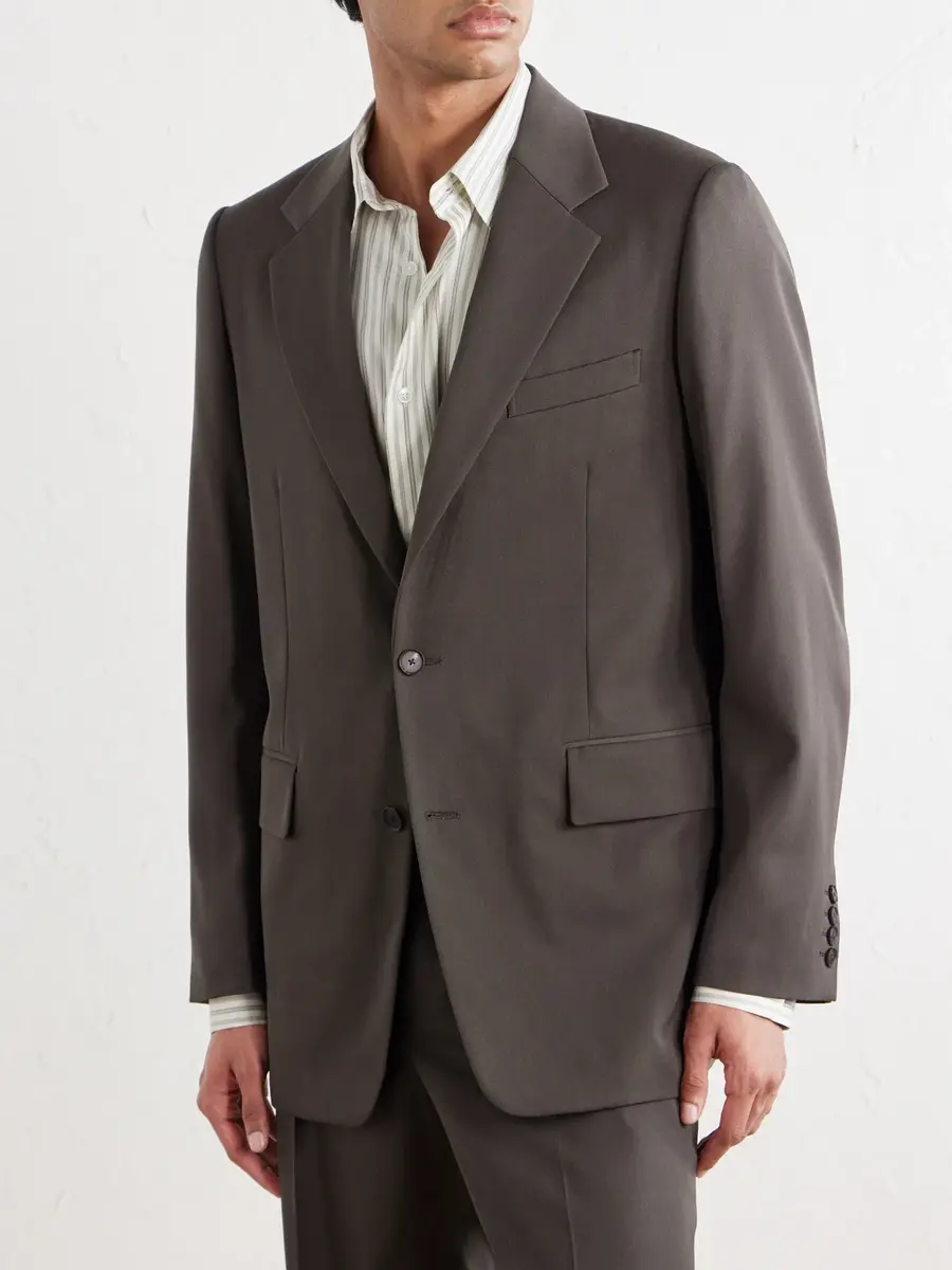 Auralee Wool-Gabardine Blazer - Men | Thumbnail 3 Auralee Wool-Gabardine Blazer - Men | Thumbnail 3
