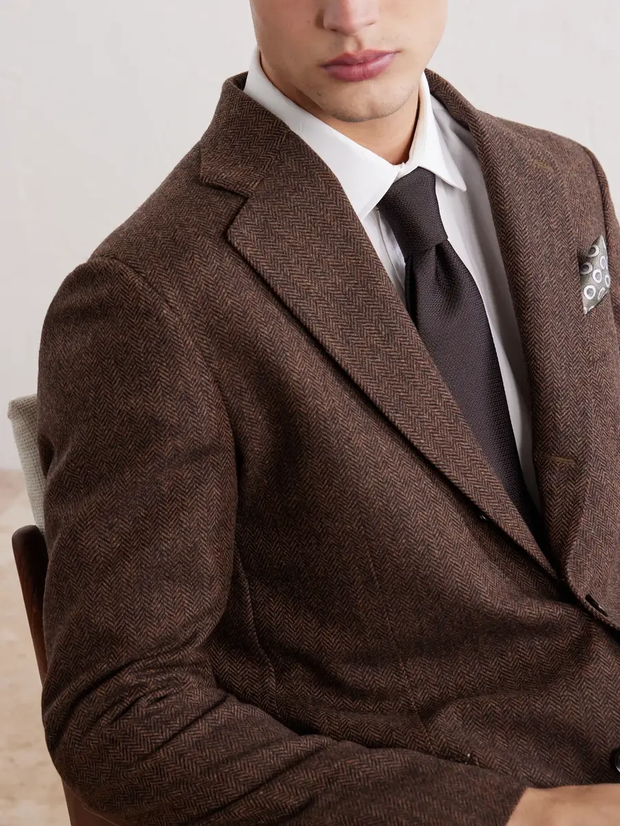 De Petrillo 8cm Silk-Jacquard Tie - Men | Thumbnail 3 De Petrillo 8cm Silk-Jacquard Tie - Men | Thumbnail 3