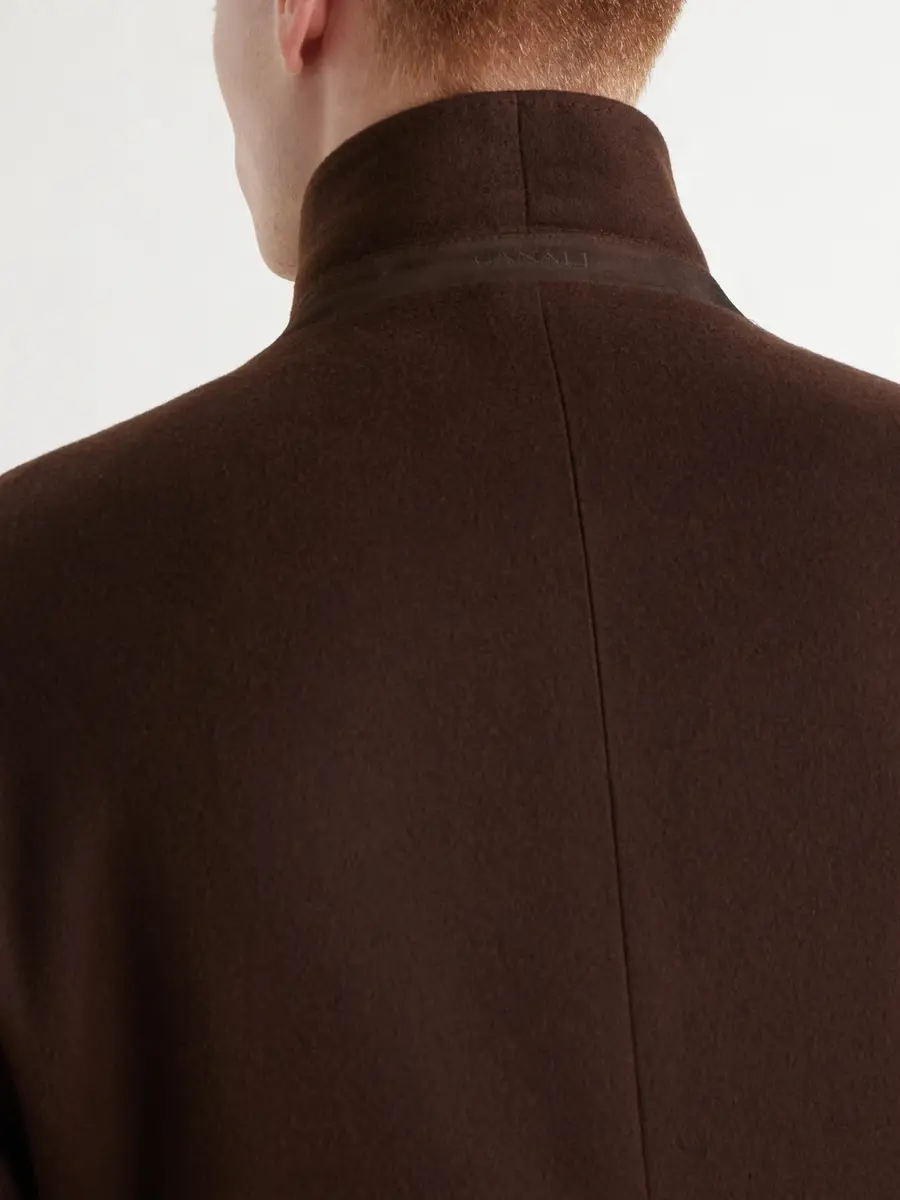 Canali Wool and Cashmere-Blend Coat - Men | Thumbnail 6