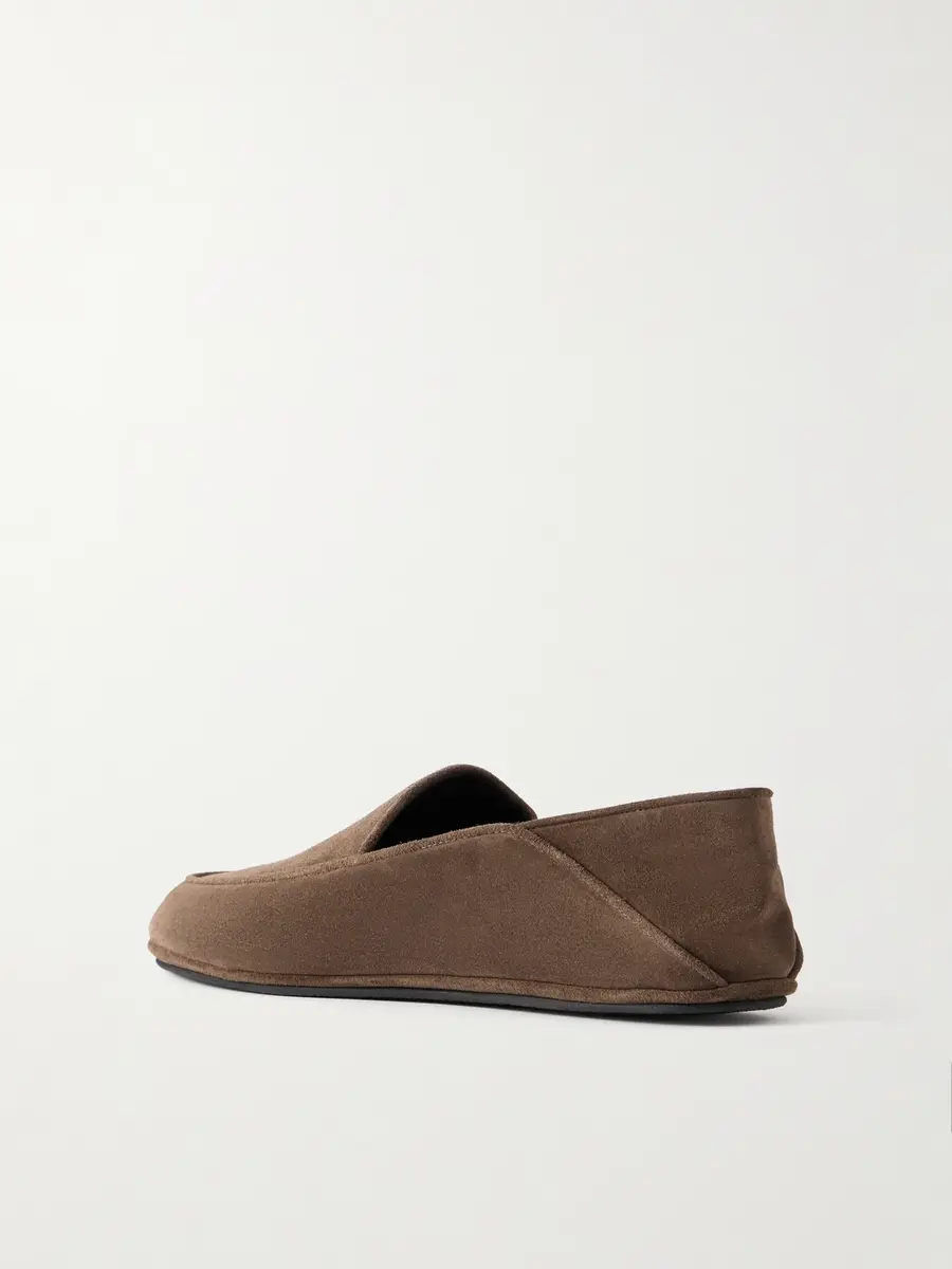 John Lobb Kingston II Collapsible-Heel Suede Loafers - Men | Thumbnail 4 John Lobb Kingston II Collapsible-Heel Suede Loafers - Men | Thumbnail 4