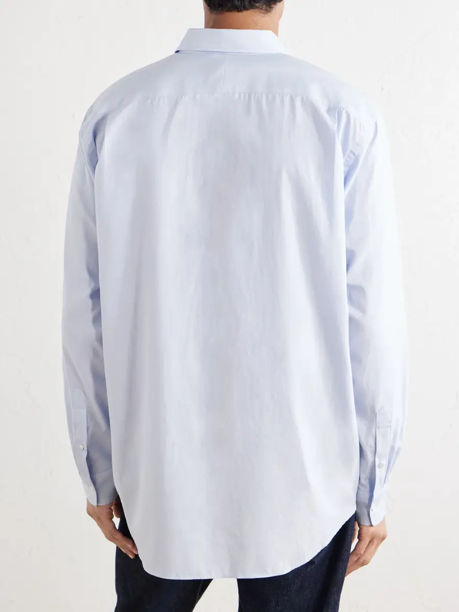 Auralee Finx Cotton-Poplin Shirt - Men | Thumbnail 4 Auralee Finx Cotton-Poplin Shirt - Men | Thumbnail 4