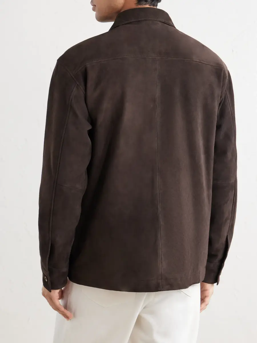 NN07 Freddy 80030 Suede Jacket - Men | Thumbnail 4