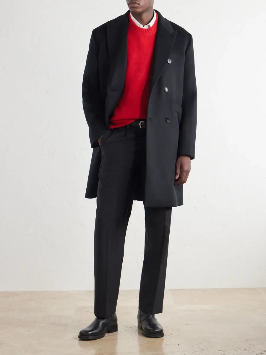 MR P. Double-Breasted Cashmere Coat - Men | Thumbnail 2